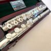 New! Pearl Dolce Series PF-695 Handmade Flute, Solid Silver Forza Headjoint, Offset G, Split E Mechanism, C# Trill, D# Roller, Factory Warranty!