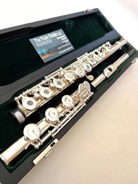 IMG_1071 New! Pearl PF-765 Solid Silver Flute, Offset G, B foot, Split E Mechanism, Largo Headjoint, Factory Warranty!