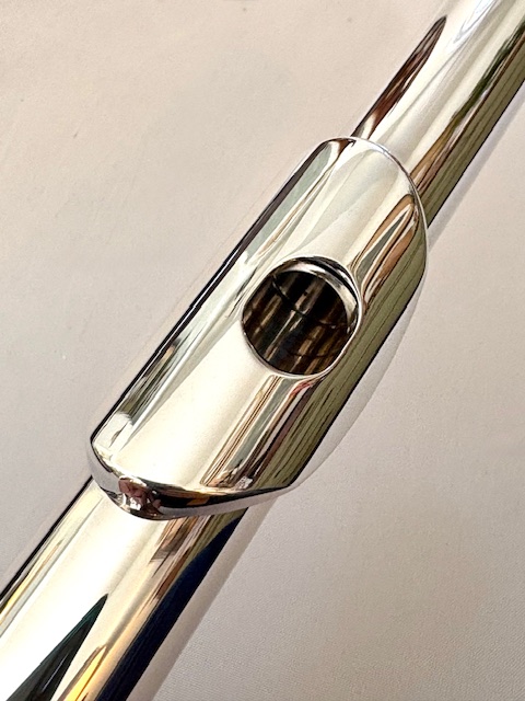 IMG_1072 New! Pearl PF-765 Solid Silver Flute, Offset G, B foot, Split E Mechanism, Largo Headjoint, Factory Warranty!