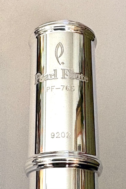 IMG_1075 New! Pearl PF-765 Solid Silver Flute, Offset G, B foot, Split E Mechanism, Largo Headjoint, Factory Warranty!