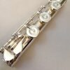 IMG_1077 New! Pearl PF-765 Solid Silver Flute, Offset G, B foot, Split E Mechanism, Largo Headjoint, Factory Warranty!
