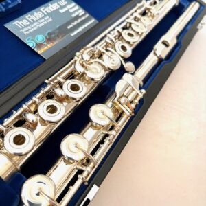 Muramatsu GXIII Handmade Flute, Solid Silver, Offset G, Split E Mechanism, C# Trill Key, 1-Year Warranty!