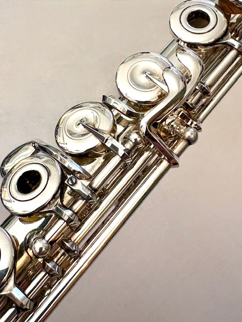 Muramatsu GXIII Handmade Flute, Solid Silver, Offset G, Split E Mechanism, C# Trill Key, 1-Year Warranty!