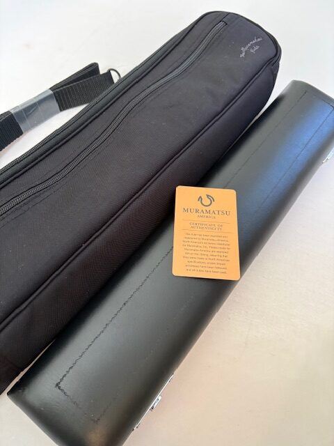 New Muramatsu GX lII Handmade Solid Silver Flute, Offset G, Heavywall, Factory Warranty!