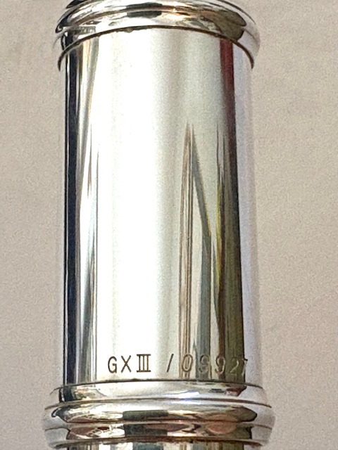 New Muramatsu GX lII Handmade Solid Silver Flute, Offset G, Heavywall, Factory Warranty!