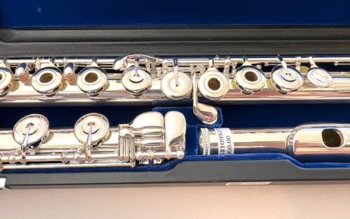 New Muramatsu GX lII Handmade Solid Silver Flute, Offset G, Heavywall, Factory Warranty!