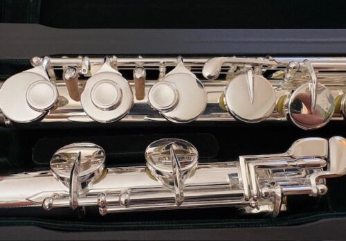 IMG_1290 New Pearl PFA-201S, Silver Forza Straight Headjoint, Factory Warranty!