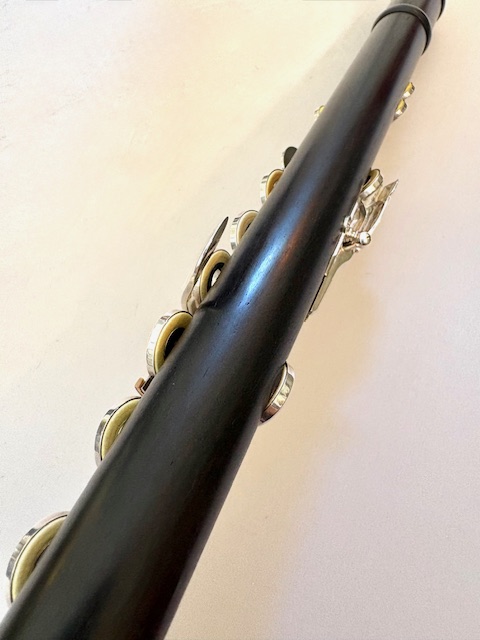 IMG_1303 Yamaha Handmade Professional Wood Flute, Offset G, Sterling Silver Mechanism, Split E Mechanism, Warranty!