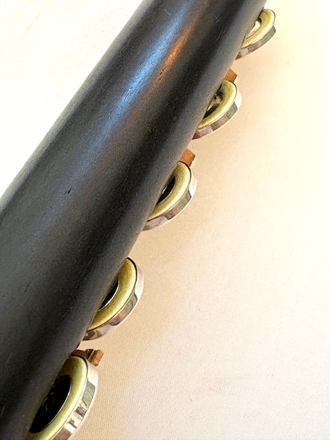 IMG_1305 Yamaha Handmade Professional Wood Flute, Offset G, Sterling Silver Mechanism, Split E Mechanism, Warranty!