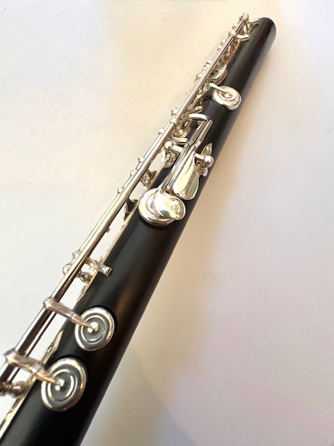 IMG_1307 Yamaha Handmade Professional Wood Flute, Offset G, Sterling Silver Mechanism, Split E Mechanism, Warranty!
