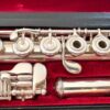 IMG_1500 Yamaha YFL-581 (Current 677) Solid Silver Pro Level Flute, Inline G, Completely Overhauled, Played With Van Morrison Band! One Year Warranty!