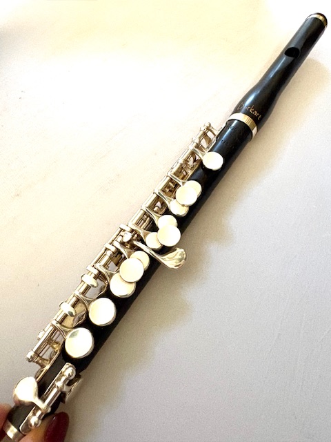 Burkart Resona Grenadilla Wood Piccolo, New Wave Cut Headjoint, 1-Year Warranty!