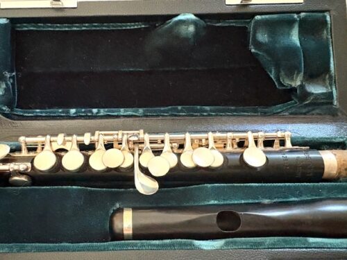 Burkart Resona Grenadilla Wood Piccolo, New Wave Cut Headjoint, 1-Year Warranty!