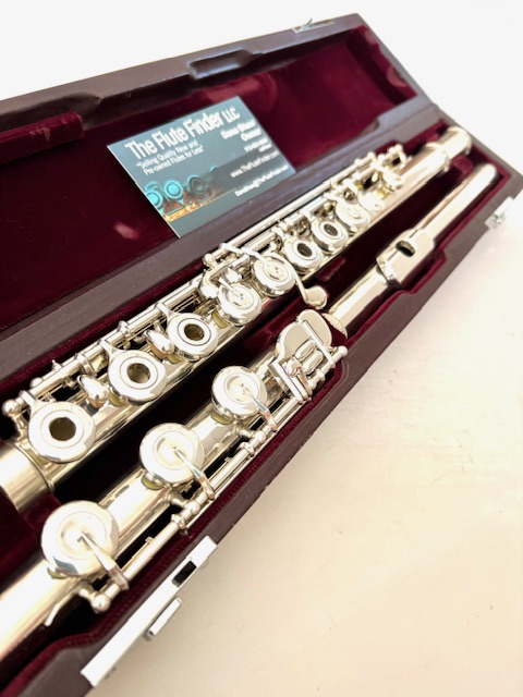 Muramatsu DS All Silver Handmade Flute, Inline G, C# Trill Key, D# Roller, High E Facilitator, Standard Headjoint Cut, OVERHAULED! 1-Year Warranty!