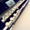 IMG_1550 Powell Handmade Commercial All Silver Flute, OVERHAULED! In-line G, B foot, Heavywall, 1-Year Warranty!