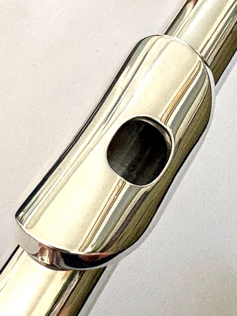 IMG_1551 Powell Handmade Commercial All Silver Flute, OVERHAULED! In-line G, B foot, Heavywall, 1-Year Warranty!