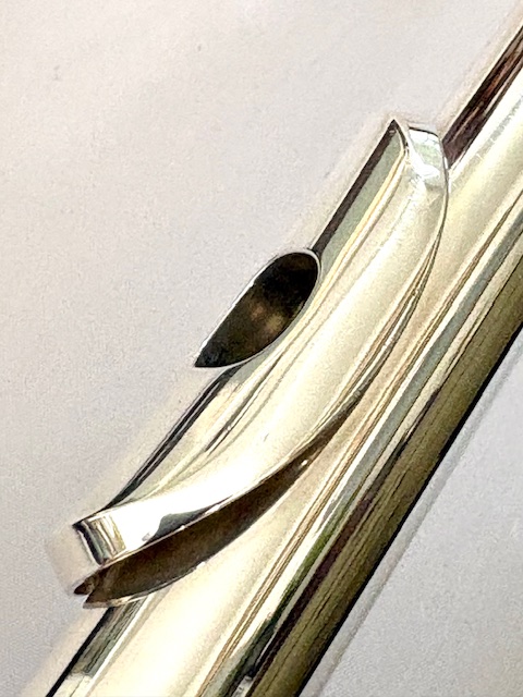 IMG_1552 Powell Handmade Commercial All Silver Flute, OVERHAULED! In-line G, B foot, Heavywall, 1-Year Warranty!