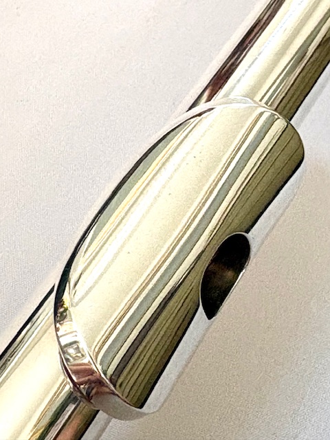 IMG_1553 Powell Handmade Commercial All Silver Flute, OVERHAULED! In-line G, B foot, Heavywall, 1-Year Warranty!