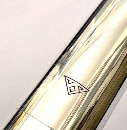 IMG_1555 Powell Handmade Commercial All Silver Flute, OVERHAULED! In-line G, B foot, Heavywall, 1-Year Warranty!