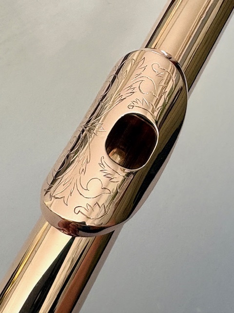 IMG_1568 Drelinger 9k Handmade With 14k Engraved Lip/Riser/Crown, 1-Year Warranty!