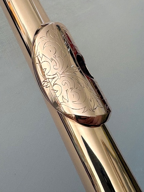 IMG_1571 Drelinger 9k Handmade With 14k Engraved Lip/Riser/Crown, 1-Year Warranty!
