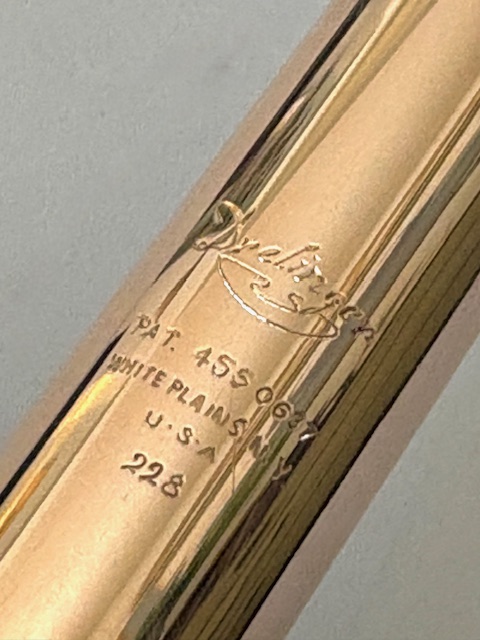 IMG_1573 Drelinger 9k Handmade With 14k Engraved Lip/Riser/Crown, 1-Year Warranty!