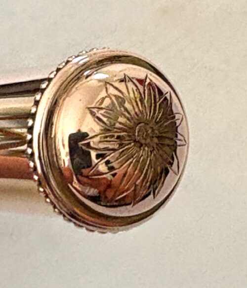 IMG_1574 Drelinger 9k Handmade With 14k Engraved Lip/Riser/Crown, 1-Year Warranty!