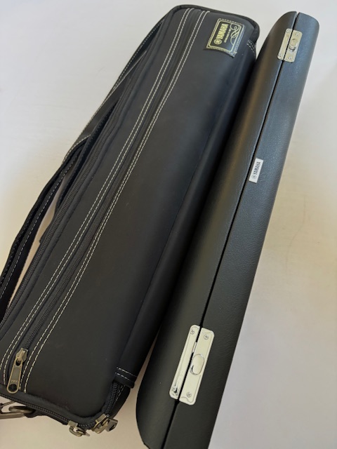 Yamaha YFL-577 HCT Flute, Sterling Silver Hand-cut AM Headjoint, Offset G, Split E Mechanism, C# Trill Key, Warranty!