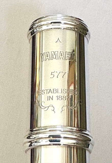 Yamaha YFL-577 HCT Flute, Sterling Silver Hand-cut AM Headjoint, Offset G, Split E Mechanism, C# Trill Key, Warranty!