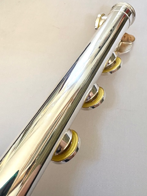 Yamaha YFL-577 HCT Flute, Sterling Silver Hand-cut AM Headjoint, Offset G, Split E Mechanism, C# Trill Key, Warranty!