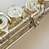 Haynes Q2 Flute, Solid Silver, Offset G, C# Trill,14K Riser Headjoint, High E Facilitator, 1-Year Warranty!