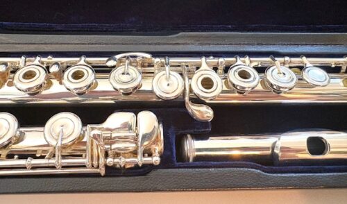 Altus Azumi AZ-3 Solid Silver Flute, Offset G, 1-Year Warranty!