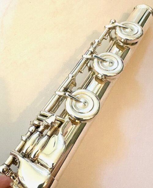 Altus Azumi AZ-3 Solid Silver Flute, Offset G, 1-Year Warranty!