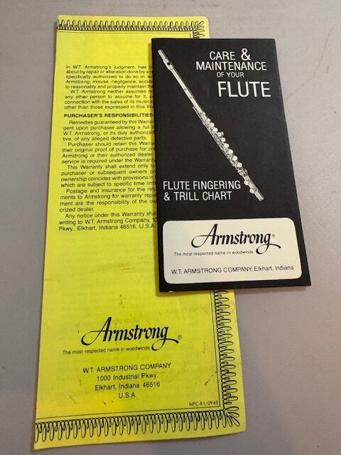 Armstrong Student Piccolo, Silver Plated Headjoint, Composite Body, OVERHAULED, 1-Year Warranty!