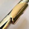 Miyazawa Classic (Vision) Flute, All .925 Silver, Offset G, B Foot, 9k Lipplate/14k Riser, Gold Crown, Closed Hole, 1-Year Warranty!