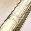 Miyazawa Classic (Vision) Flute, All .925 Silver, Offset G, B Foot, 9k Lipplate/14k Riser, Gold Crown, Closed Hole, 1-Year Warranty!