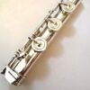 Miyazawa Classic (Vision) Flute, All .925 Silver, Offset G, B Foot, 9k Lipplate/14k Riser, Gold Crown, Closed Hole, 1-Year Warranty!