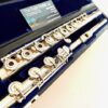 IMG_1820 Mateki MO-052 RH Solid .900 Coin Silver Handmade Flute, Inline G, C# Trill Key, Overhauled With 1-Year Warranty!