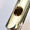 Mateki MO-032 RH Solid Silver Handmade Flute, Inline G, 14k Gold Riser/Halo, Overhauled With 1-Year Warranty!
