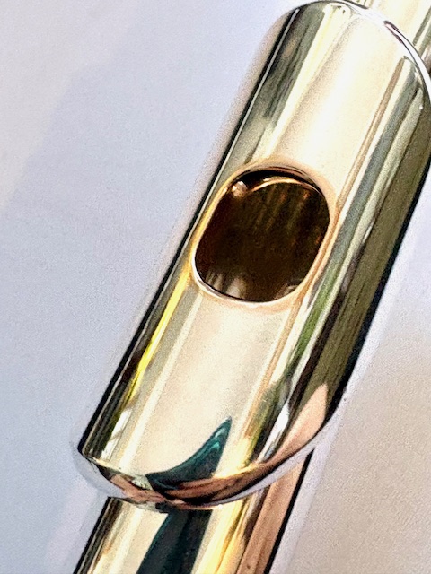 IMG_1823 Mateki MO-052 RH Solid .900 Coin Silver Handmade Flute, Inline G, C# Trill Key, Overhauled With 1-Year Warranty!