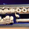 IMG_1831 Mateki MO-052 RH Solid .900 Coin Silver Handmade Flute, Inline G, C# Trill Key, Overhauled With 1-Year Warranty!
