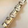 IMG_1833 Mateki MO-052 RH Solid .900 Coin Silver Handmade Flute, Inline G, C# Trill Key, Overhauled With 1-Year Warranty!