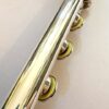 Mateki MO-032 RH Solid Silver Handmade Flute, Inline G, 14k Gold Riser/Halo, Overhauled With 1-Year Warranty!