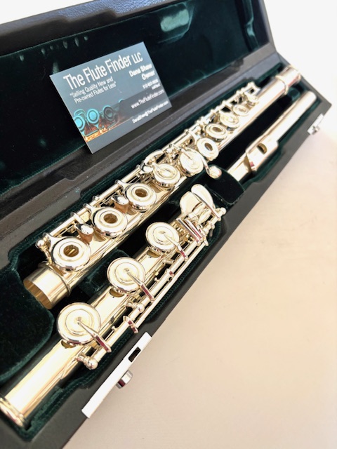 Altus Azumi AZ-3 Solid Silver Flute, Offset G, 1-Year Warranty!