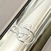 New Dizhao DZ-301 CEF Flute, All Silver Plated, Sterling Silver Lipplate/Riser, Offset G, Split E Mechanism, C Foot, Factory Warranty!