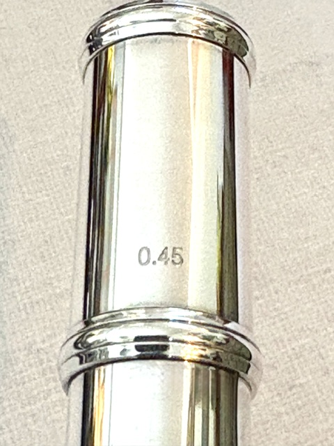 IMG_2001 New Old Stock Miyazawa Classic (Vision) Flute-All Silver, Offset G, C# Trill, C#/D# Rollers, 14k Riser, .018” Heavywall, 1-Year Warranty!