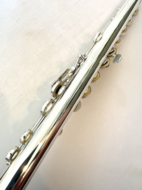 IMG_2003 New Old Stock Miyazawa Classic (Vision) Flute-All Silver, Offset G, C# Trill, C#/D# Rollers, 14k Riser, .018” Heavywall, 1-Year Warranty!