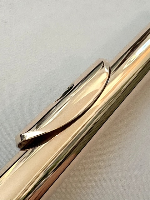 Powell 9k Aurumite Conservatory Flute, Sterling Mechanism, Solid 9k Gold Lip, Inline G, Lumina Cut, 1-Year Warranty!