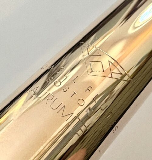 Powell 9k Aurumite Conservatory Flute, Sterling Mechanism, Solid 9k Gold Lip, Inline G, Lumina Cut, 1-Year Warranty!