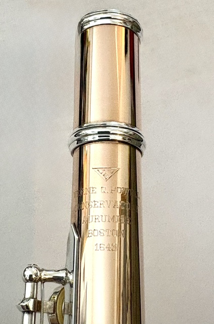 Powell 9k Aurumite Conservatory Flute, Sterling Mechanism, Solid 9k Gold Lip, Inline G, Lumina Cut, 1-Year Warranty!
